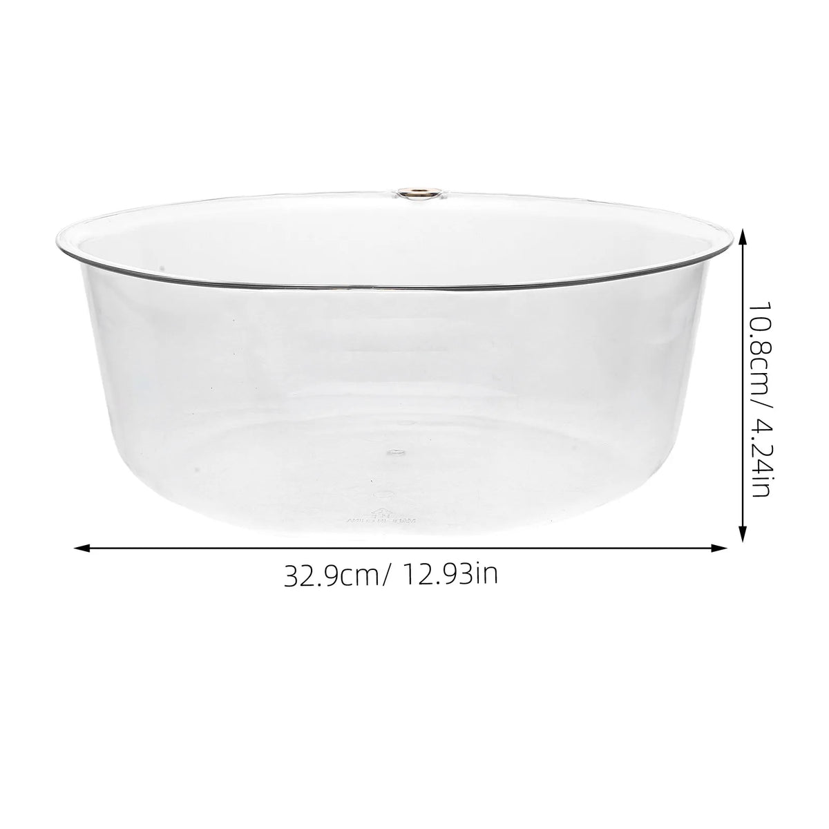 Heavy Duty Plastic Wash Basin Large Capacity for Washing Clothes Dishes Face Feet Bathing Portable Household Kitchen Bathroom