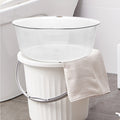 Heavy Duty Plastic Wash Basin Large Capacity for Washing Clothes Dishes Face Feet Bathing Portable Household Kitchen Bathroom